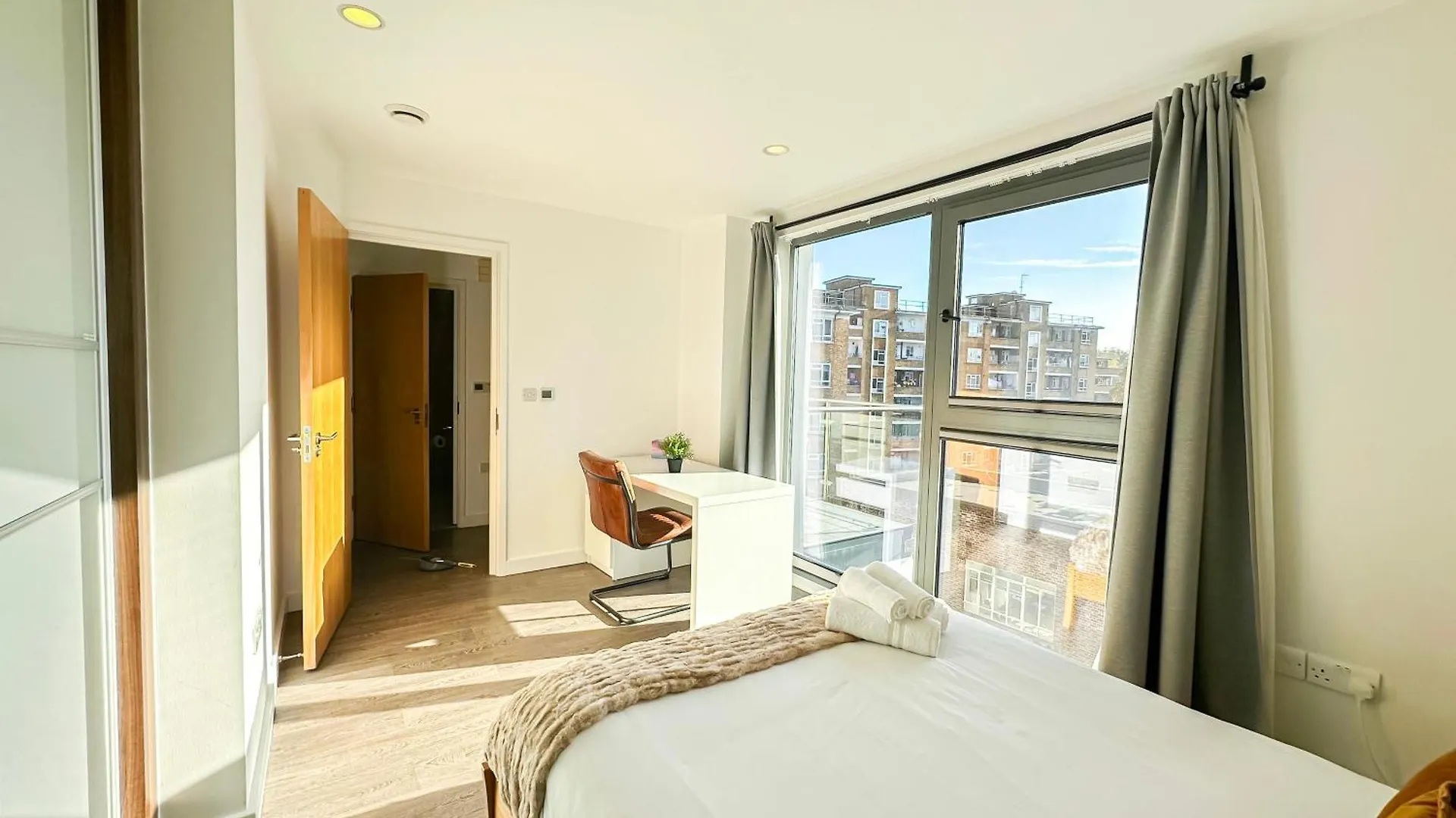 Contemporary Apartments With Private Terraces In Shoreditch, Hoxton, Islington London Egyesült Királyság